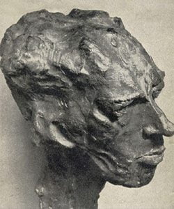 Busto de gaya por Pablo Serrano